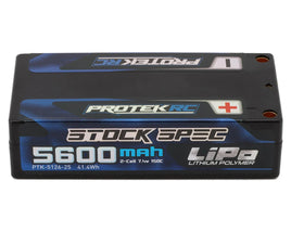 ProTek RC 2S 150C Low IR Si-Graphene "Stock Spec" Shorty LiPo Battery (7.4V/5600mAh) (ROAR Approved)