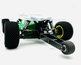 R-Design Losi Mini-B/T 2.0 & Drag V2 Carbon Fiber Wheelie Bar Set