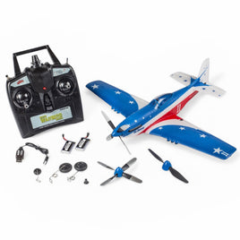 RAGE P-51D Miss America Micro RTF Airplane with PASS