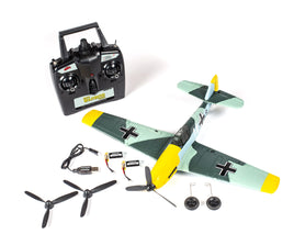 Rage Messerschmitt Bf 109 Micro RTF Airplane with PASS (Pilot Assist Stability Software) System