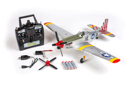 Rage  P-51D Mustang 500mm Brushless RTF Warbird with PASS (Pilot Assist Stability Software) System