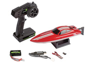 RAGE LightWave Electric Micro RTR Boat; Red