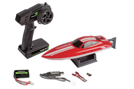 RAGE LightWave Electric Micro RTR Boat; Red