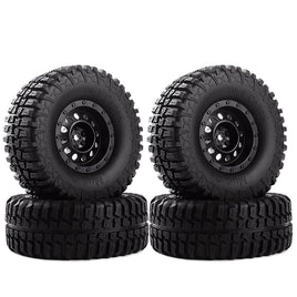 Injora 1.9" Crawler 100mm Tire and Wheel combo for 1/10 Evolution Pulling Sled