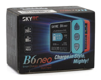 SkyRC B6Neo LiPo/LiHV/LiFe DC Battery Charger (6S/10A/200W) (Red/Blue)