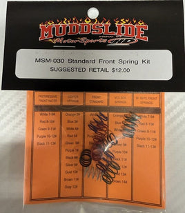 Muddslide Standard Front Spring Kit (030)