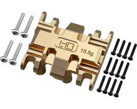 Hot Racing Brass Center Gear box mount SCX30