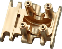 Hot Racing Brass Center Gear box mount SCX30