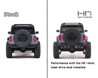 Hot Racing +4mm Steel Drive Stub SCX30