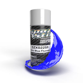 Spaz Stix Electric Blue Fluorescent Spray Paint, 3.5oz Can