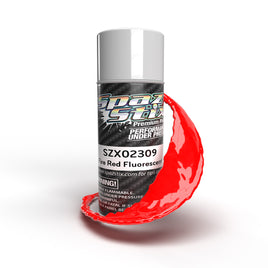 Spaz Stix Fire Red Fluorescent Spray Paint, 3.5oz Can