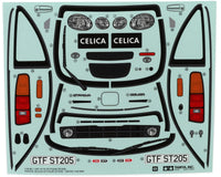 Tamiya TT-02 Toyota Celica GT-Four RC ST205 1/10 Touring Car Body Set (Clear)