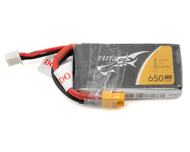 Tattu 2S LiPo Battery 75C (7.4V/650mAh) w/XT-30 Connector