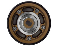 Treal Hobby 0.7" 5-Slot Aluminum Micro Rock Crawler Beadlock Wheels (Bronze) (4) (8g ea)