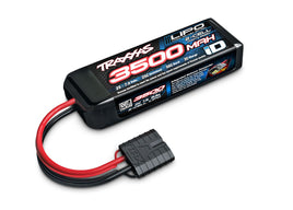 Traxxas 2S 7.4V 3500mAh 25C LiPo Battery ID Plug Mini Maxx