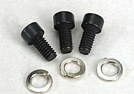 Traxxas Screws, m2x4mm Caphead Machine (Hex Drive) (3) with Lockwashers