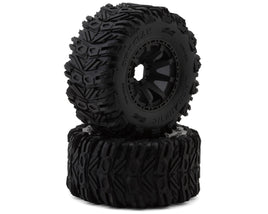 UpGrade RC BELTED Dirt Claw 2.9" Pre-Mounted Tires for Traxxas® MAXX® (2) (Regular & Wide Offset Hexes Included)