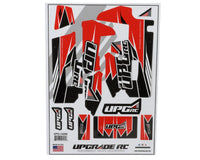 UpGrade RC "Apex" Graphic Set for Losi® 22S™ Sprint Car (Red)
