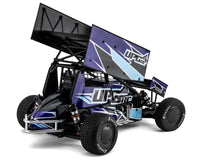 UpGrade RC "Apex" Wrap Graphic Set for Losi® 22S™ Sprint Car (Purple)
