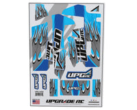 UpGrade RC "Flame" Wrap Graphic Set for Losi® 22S™ Sprint Car (Blue)