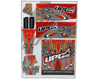 UpGrade RC "Flame" Wrap Graphic Set for Losi® 22S™ Sprint Car (Red)