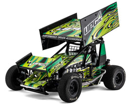 UpGrade RC "Flame" Wrap Graphic Set for Losi® 22S™ Sprint Car (Green)