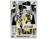 UpGrade RC "Velocity" Wrap Graphic Set for Losi® 22S™ Sprint Car (Yellow)