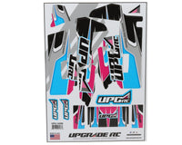 UpGrade RC "Velocity" Wrap Graphic Set for Losi® 22S™ Sprint Car (Pink)