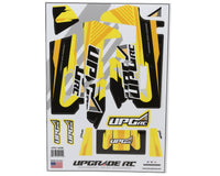 UpGrade RC "Vector" Wrap Graphic Set for Losi® 22S™ Sprint Car (Yellow)