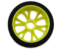 eXcelerate 1/12 Mounted Foam Front Tires (2) (Blue)