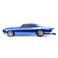 Losi 1/16 1970 Chevelle 2WD RTR Mini No Prep Drag Car (Blue) w/2.4GHz Radio, Battery & Charger