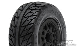 Pro-Line Street Fighter SC Tires w/Renegade Wheels (2) (Slash Rear) (Black) w/12mm Hex