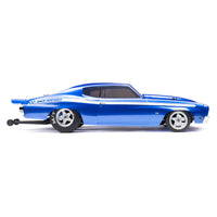 Losi 1/16 1970 Chevelle 2WD RTR Mini No Prep Drag Car (Blue) w/2.4GHz Radio, Battery & Charger