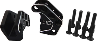 Hot Racing Aluminum AR60 Lower Link/Shock Mount (Black) (2)