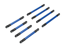 Traxxas Suspension Link Set, 6061-T6 aluminum (Blue-Anodized)