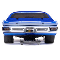 Losi 1/16 1970 Chevelle 2WD RTR Mini No Prep Drag Car (Blue) w/2.4GHz Radio, Battery & Charger