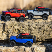 Axial SCX24 2021 Ford Bronco Hard Body 1/24 4WD RTR Scale Mini Crawler (Blue) w/2.4GHz Radio