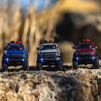 Axial SCX24 2021 Ford Bronco Hard Body 1/24 4WD RTR Scale Mini Crawler (Blue) w/2.4GHz Radio