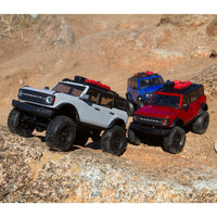 Axial SCX24 2021 Ford Bronco Hard Body 1/24 4WD RTR Scale Mini Crawler (Blue) w/2.4GHz Radio