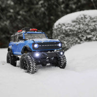 Axial SCX24 2021 Ford Bronco Hard Body 1/24 4WD RTR Scale Mini Crawler (Blue) w/2.4GHz Radio