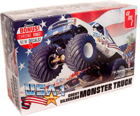 AMT USA-1 Chevy Silverado Monster Truck 1/25 Scale Model Kit