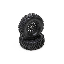 Duratrax Class 1 Ascend CR Pre-Mounted 1.9" Tires (Black) (2) (C3) w/12mm Hex