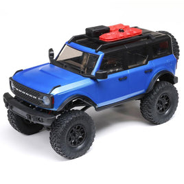 Axial SCX24 2021 Ford Bronco Hard Body 1/24 4WD RTR Scale Mini Crawler (Blue) w/2.4GHz Radio