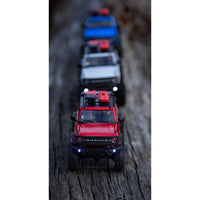 Axial SCX24 2021 Ford Bronco Hard Body 1/24 4WD RTR Scale Mini Crawler (Blue) w/2.4GHz Radio