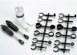Traxxas Hard Anodized Teflon Coated Big Bore Front Shock Set (Long) (2)
