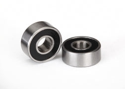 Traxxas Ball Bearings, Black Rubber Sealed (4x10x4mm) (2)