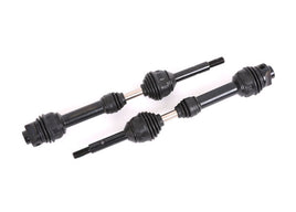 Traxxas Driveshafts, rear, steel-spline constant-velocity (complete assembly) (2)