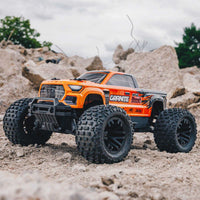 Arrma Granite 4X2 BOOST 1/10 Electric RTR Monster Truck (Orange) w/SLT2 2.4GHz Radio, Battery & Charger