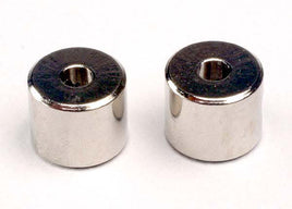 Traxxas Collars, screw (2)/ grub screws, 3mm (2)