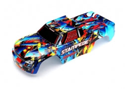 Traxxas Stampede Pre-Painted Monster Truck Body w/Decals, Rock n' Roll